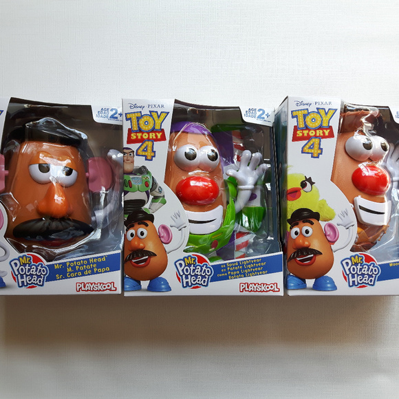 Disney Other - Mr Potato Head LOT Toy Story 4 Lot of 3 Potato Heads BNIP
